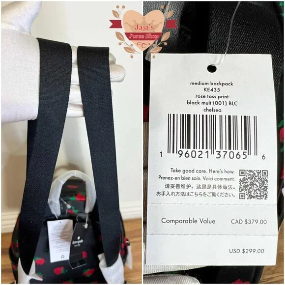 🌺Kate Spade NY Floral Print Backpack🌺 - Picture 5 of 17